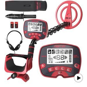 PANCKY Metal Detectors for Adults Waterproof with LCD,10" Coil, PK0075 NEW